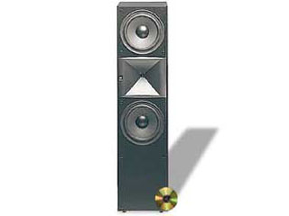 HLS 820 - Black - Dual 8 inch 2-Way Floorstanding (HORN) - Hero